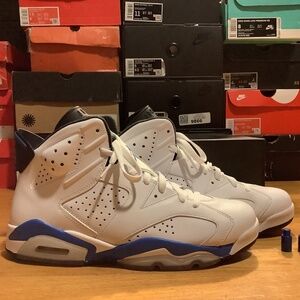 Nike Air Jordan 6 Retro Sport Blue (2014) Mens Size 10